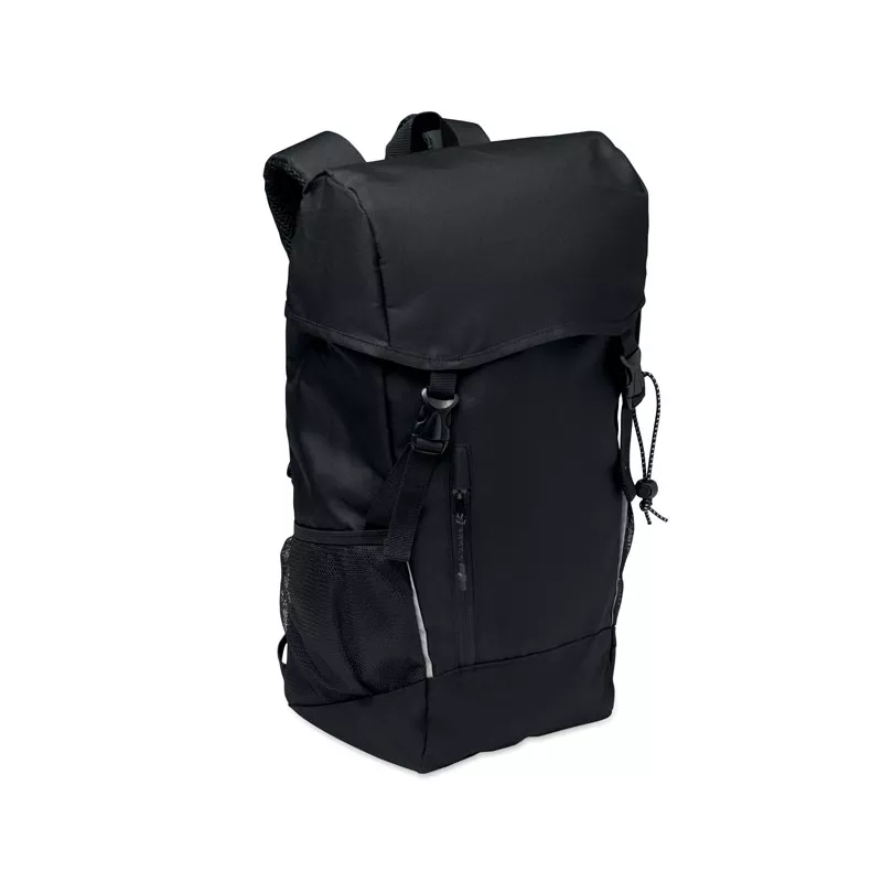 Plecak z RPET na laptop 15" 15 l SIENA - Czarny (MO3103-03)