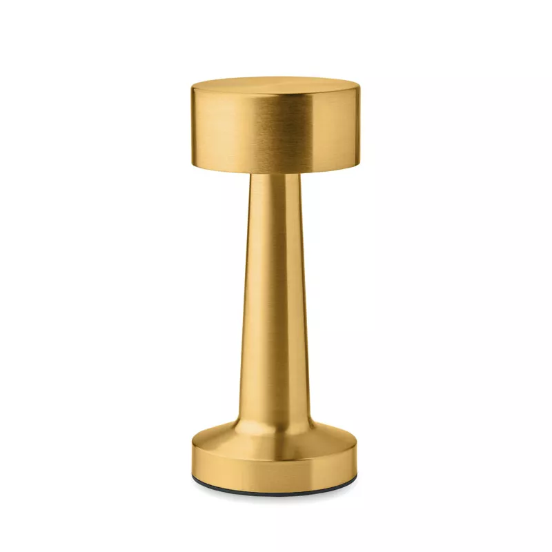 Lampka stołowa LED metalowa 1200 mAh HIERLUZ - Matowy Zloty (MO2478-98)