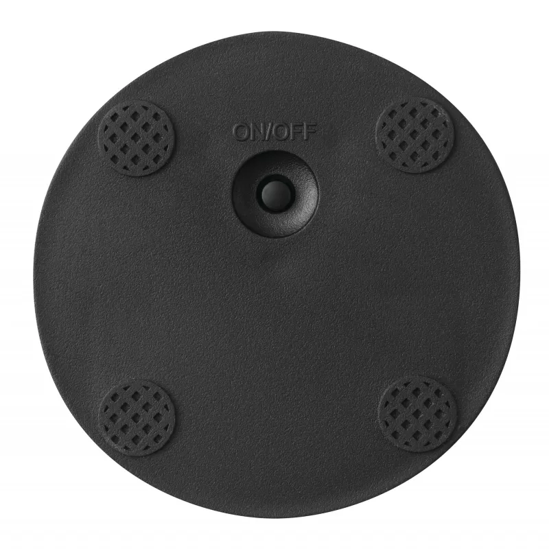 Lampa stołowa MUSHROOM ze stali nierdzewnej - czarny (56-0903072)