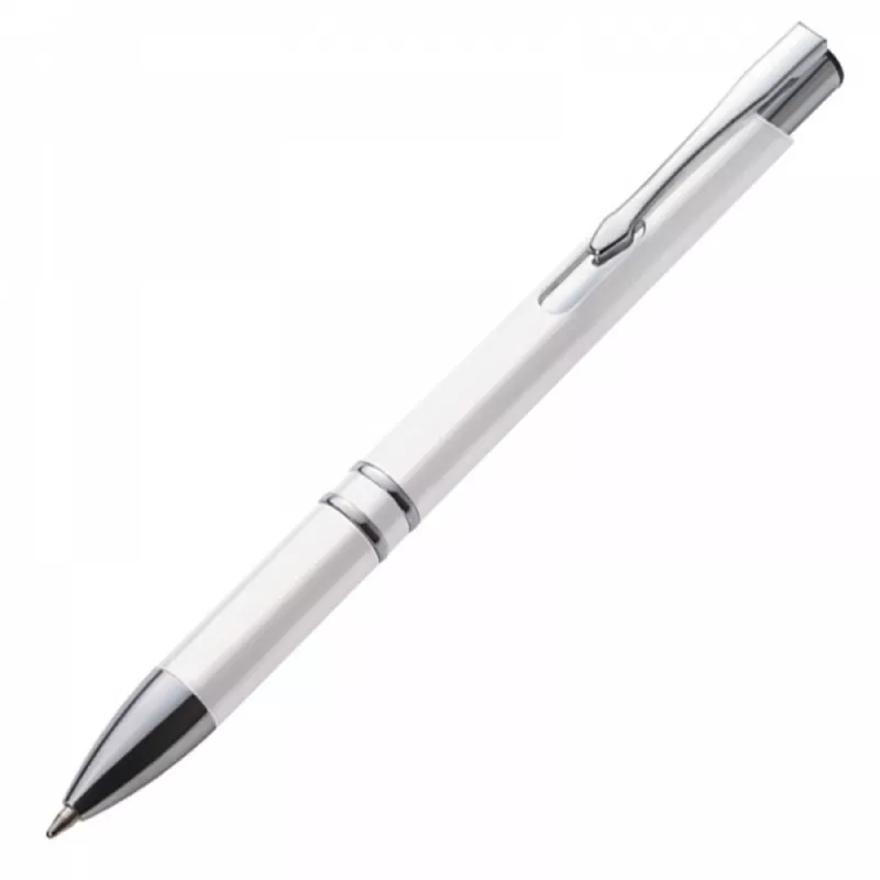 Długopis plastikowy BALTIMORE - biały (046106)