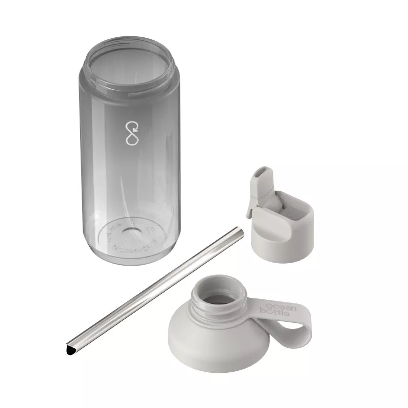 Bidon na wodę Ocean Bottle GO Clear 710 ml - Rock Grey (10094280)