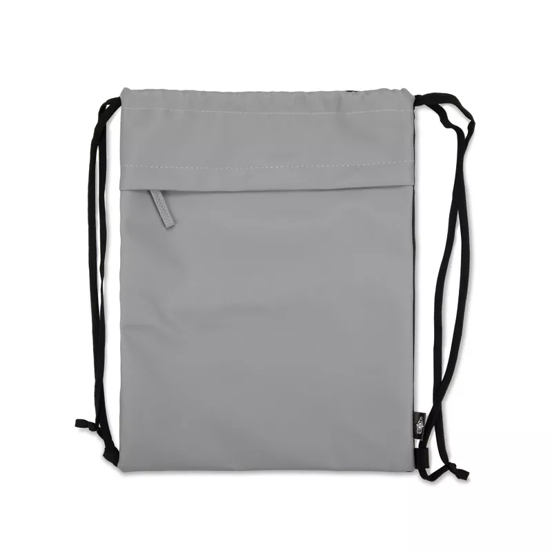 Worek na sznurkach BASKO - szary (20606-14)