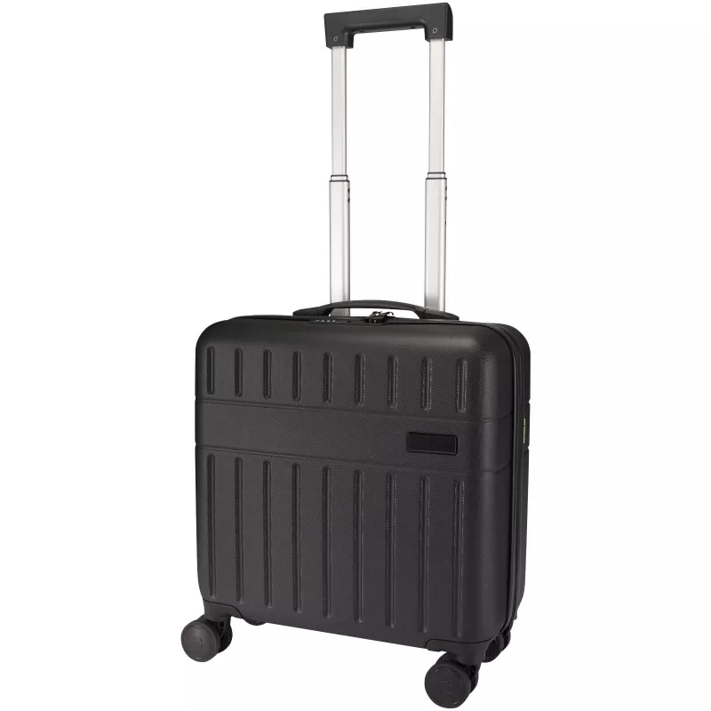 Rover - walizka na kółkach na laptop o przekątnej 16 cali, wykonana z materiałów z recyklingu (GRS), pojemność 30 litrów - Czarny (13015290)