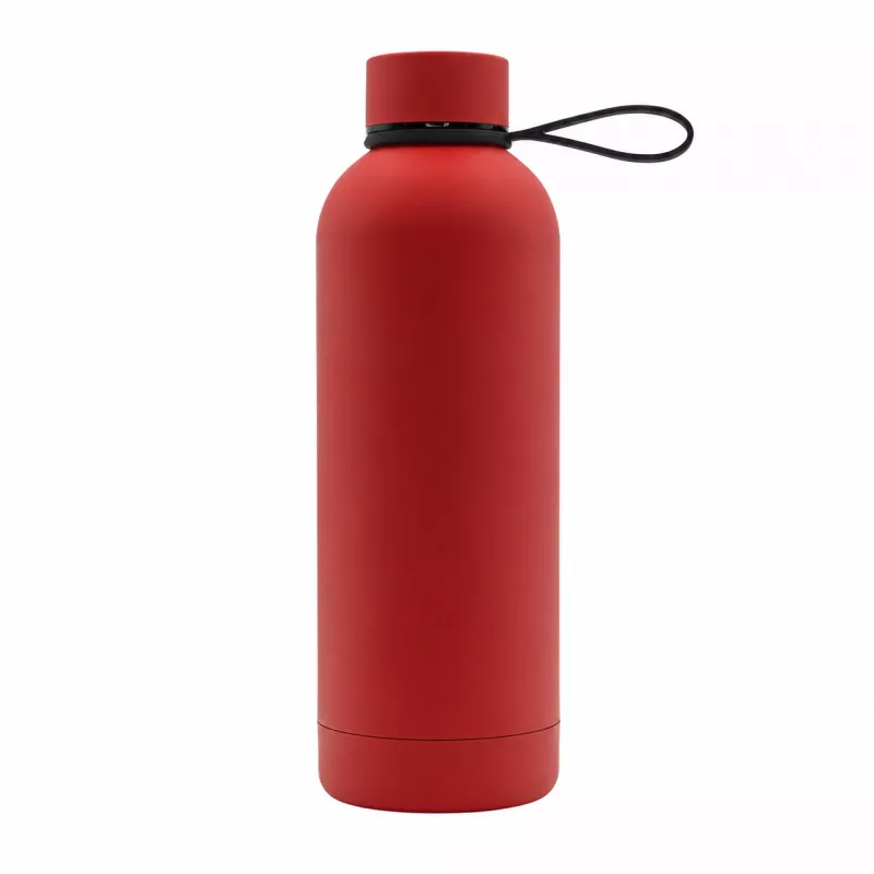 Butelka termiczna z uchwytem Mendoza Duo 500 ml - czerwony (R08993.08)