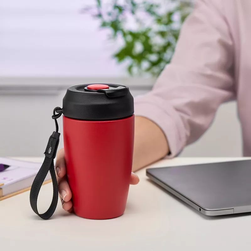 Kubek próżniowy Viko 380 ml - czerwony (R08173.08.O)