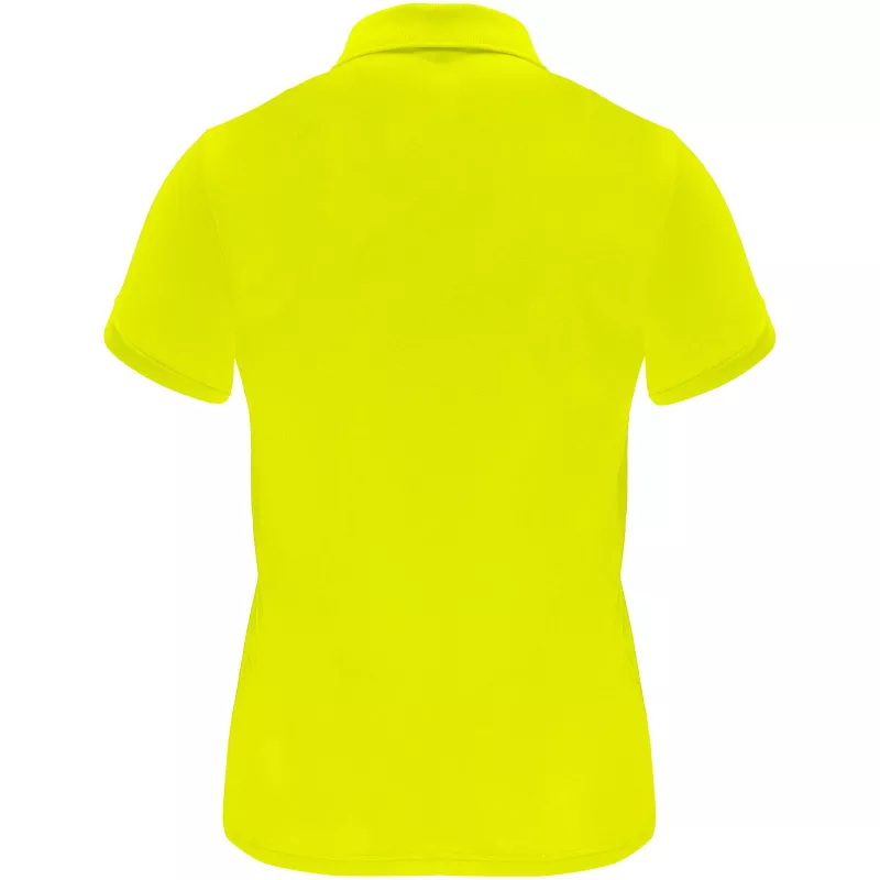 Damska sportowa koszulka polo z poliestru 150 g/m² ROLY MONZHA WOMAN 0410 - Fluor Yellow (R0410-FLYELLOW)