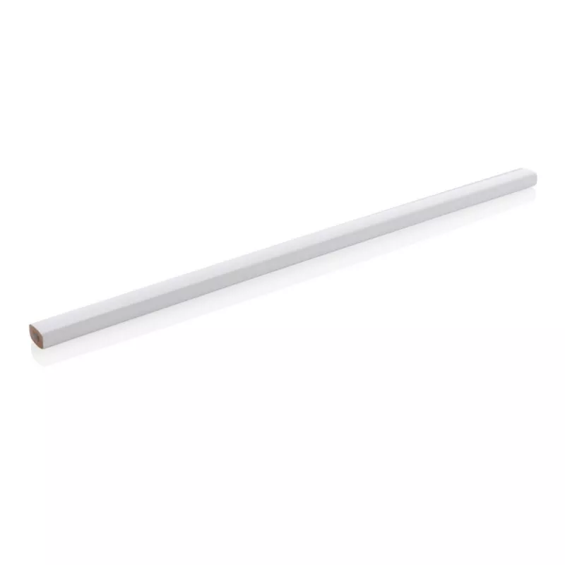 Ołówek stolarski 25 cm - biały (P169.253)