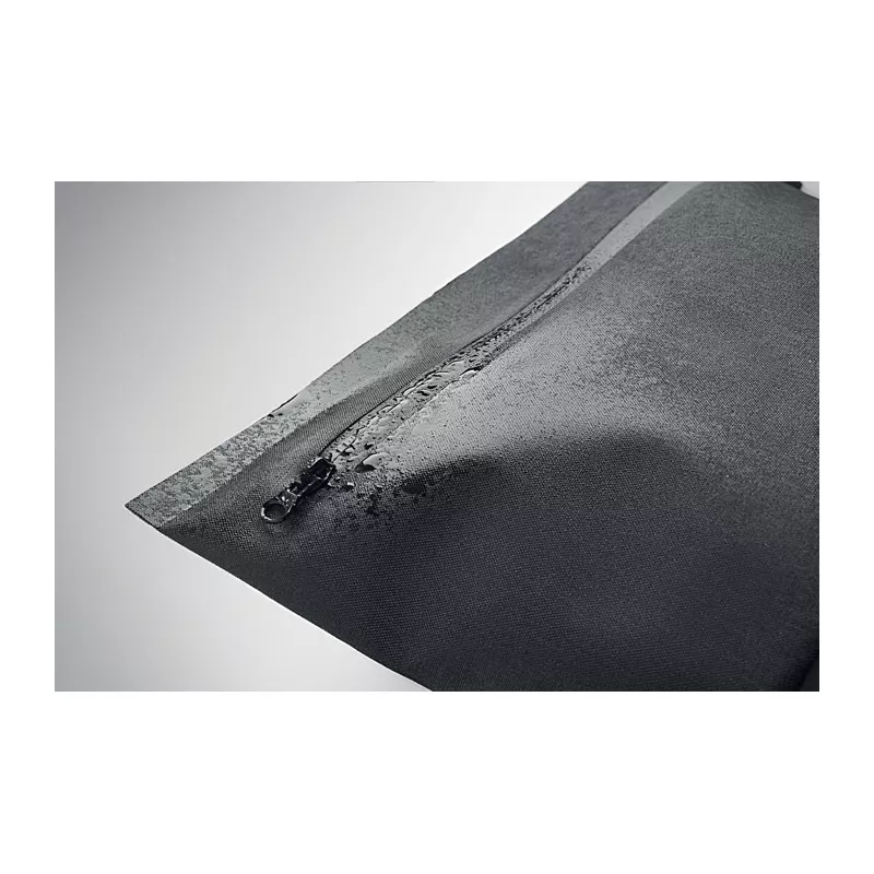 Saszetka wodoodporna na dokumenty z RPET BRENNA POUCH - Czarny (MO2754-03)