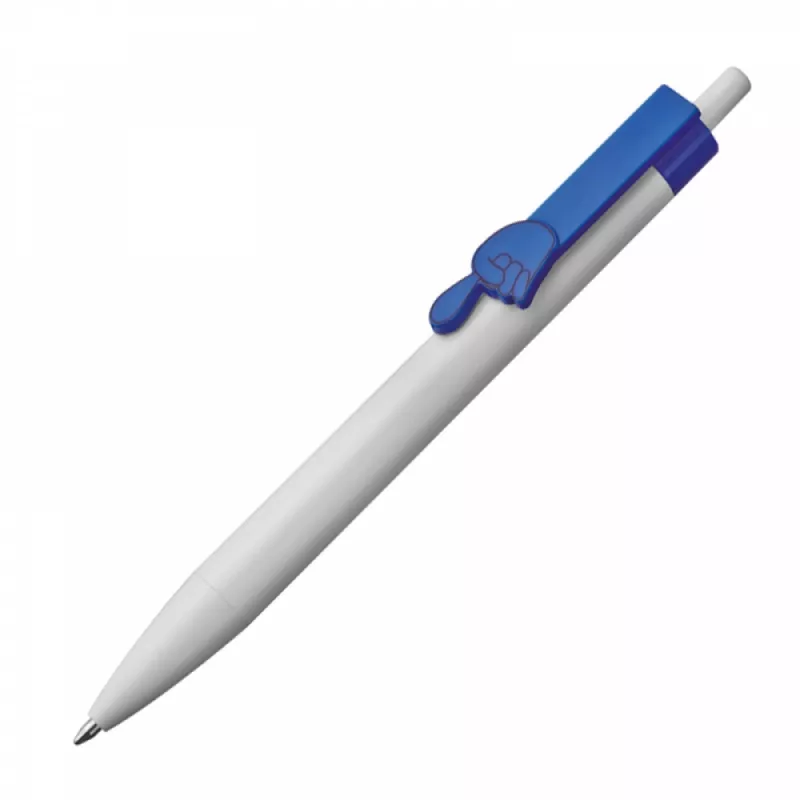 Długopis plastikowy CrisMa Smile Hand - niebieski (1444304)