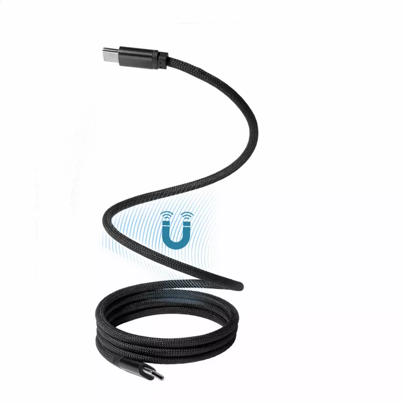 Magsle magnetický 60W kabel USB-C - czarny (AP864152-10)