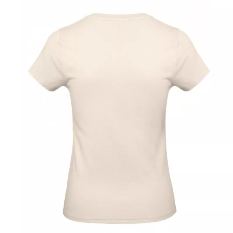 Damska koszulka reklamowa 185 g/m² B&C #E190 / WOMEN - Natural (100) (TW04T/E190-NATURAL)