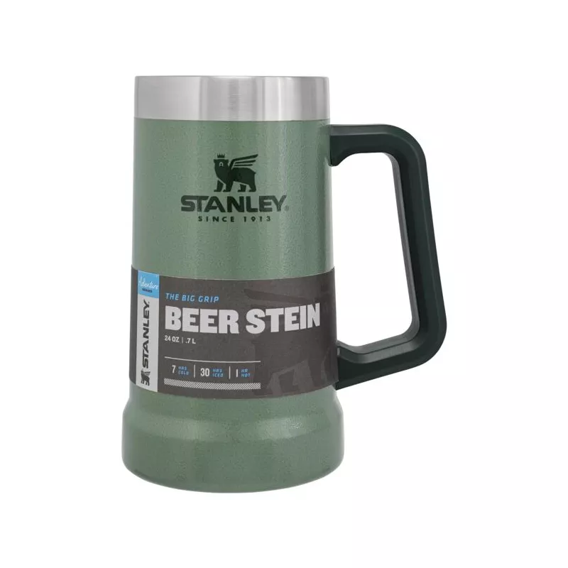 Kufel Stanley ADVENTURE BIG GRIP BEER STEIN 0,7 L - zielony (1002874033)