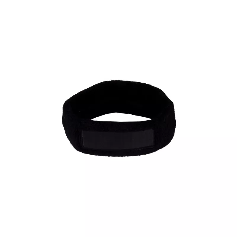 Opaska frote na głowę z miejscem na Twoje logo - czarny (C1522-czarna)