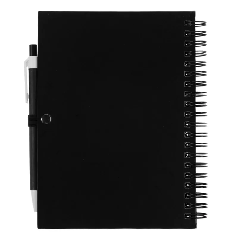Notatnik ok. A5 z długopisem - czarny (V2795-03)