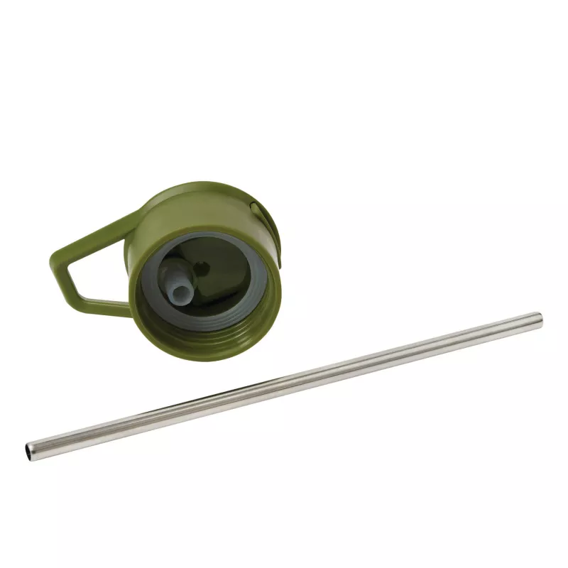 Butelka termiczna z podwójną izolacją - zielony wojskowy (56-0304812)