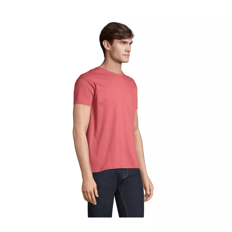 Koszulka unisex bawełniana 150 g/m² Sol's REGENT - Folk Pink Twin (S11380-FY)