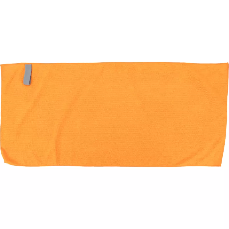 Mały ręcznik z mikrofibry 160 g/m² HUGH - pomarańczowy (7475410)