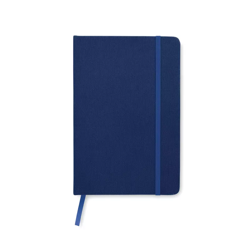 Notes A5 w okładce z RPET 80 kartek w linię NOTE RPET - Niebieski (MO9966-04)