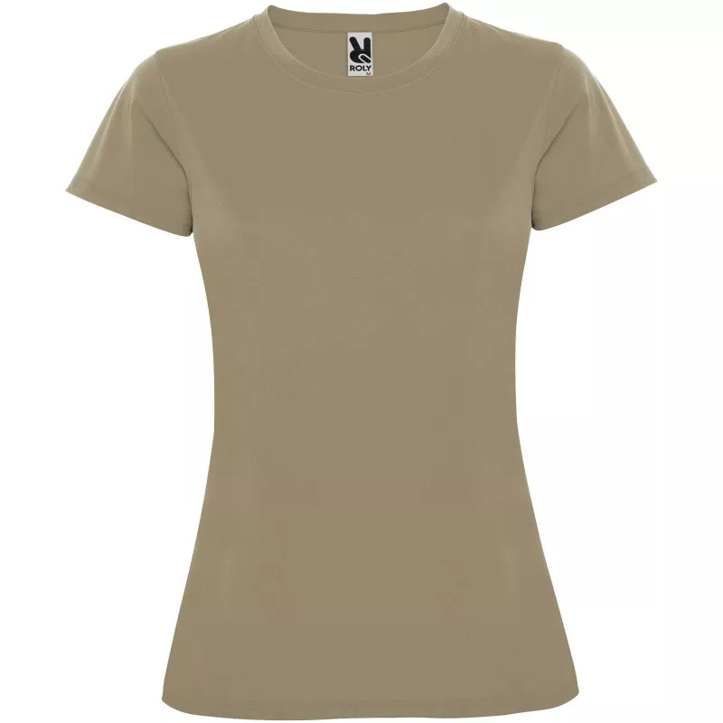 Damska koszulka poliestrowa 150 g/m² ROLY MONTECARLO WOMAN 0423 - Dark Sand (R0423-DARKSAND)