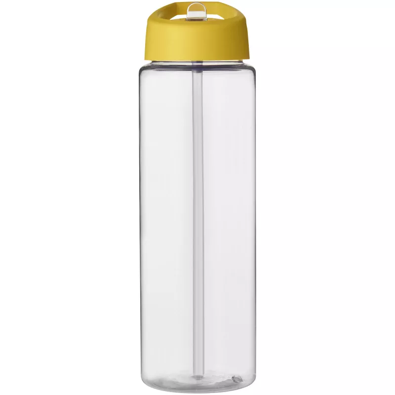 Bidon H2O Vibe o pojemności 850 ml z wieczkiem z dzióbkiem - Przezroczysty-Żółty (21009616)