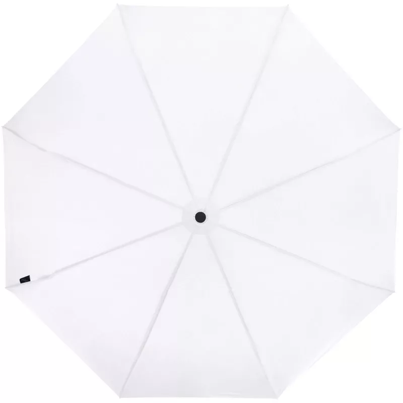 Wiatroodporny parasol manualny Ø106 cm Birgit z PET z recyklingu - Biały (10914501)