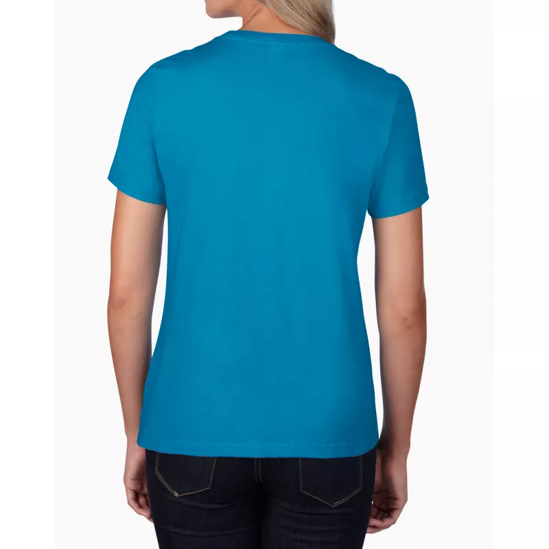 Koszulka bawełniana 185g/m² Gildan Premium Cotton® - DAMSKA - Sapphire (4100L-SAPPHIRE)