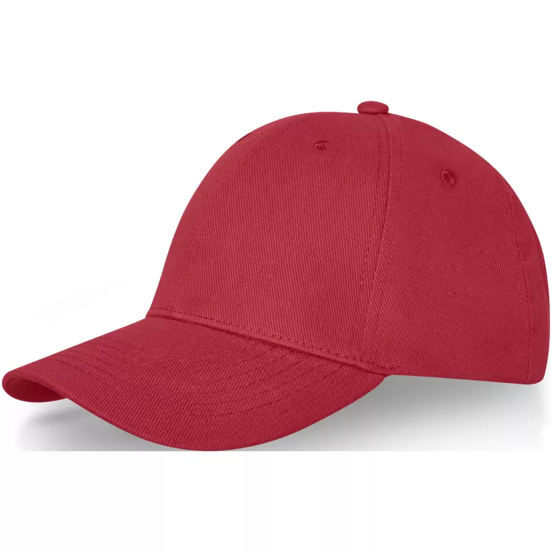 6-panelowa czapka Davis - Czerwony (38678250)