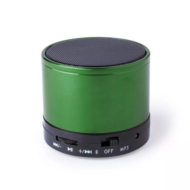 Głośnik bezprzewodowy 3W, radio - zielony (V3987-06)