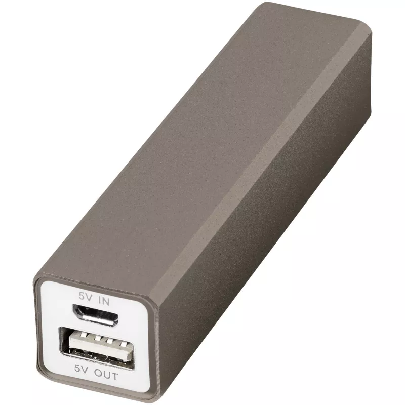 Power bank Volt 2200 mAh - Tytanowy (12349206)