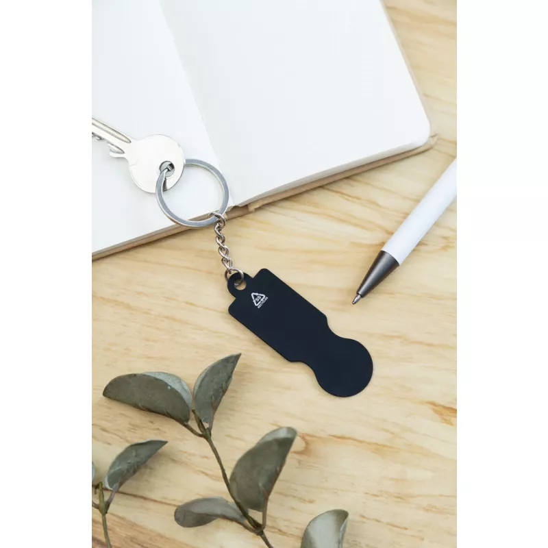 ShineCart żeton do wózka / brelok - czarny (AP808266-10)