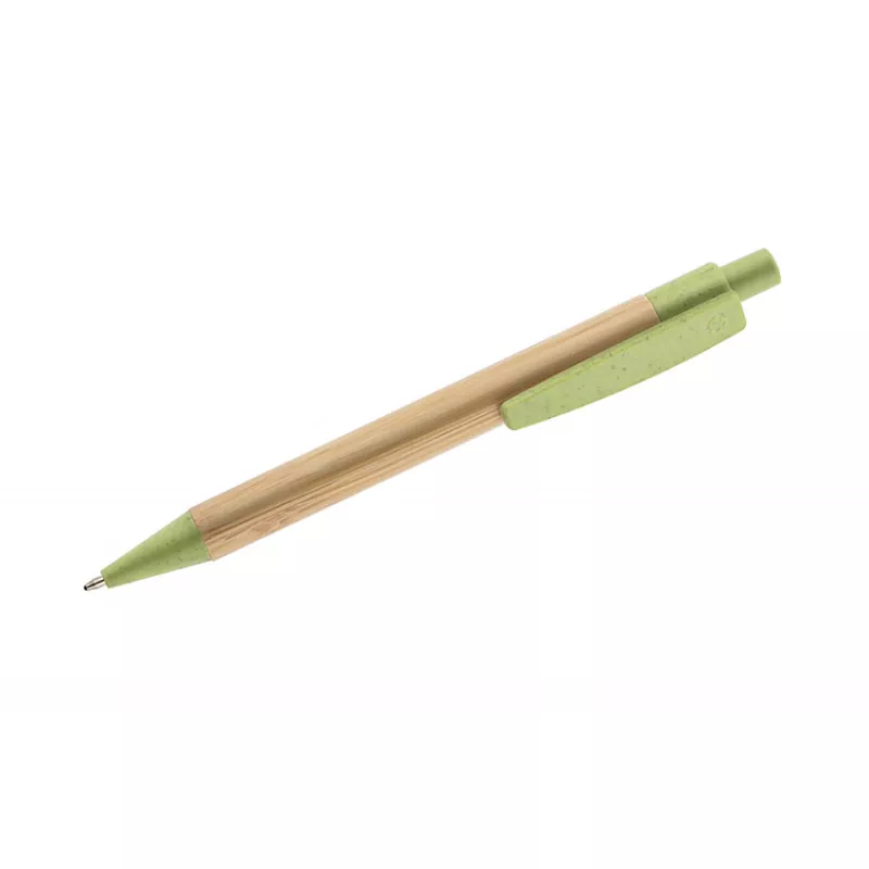 Długopis bambusowy BAMMO - zielony jasny (19669-13)