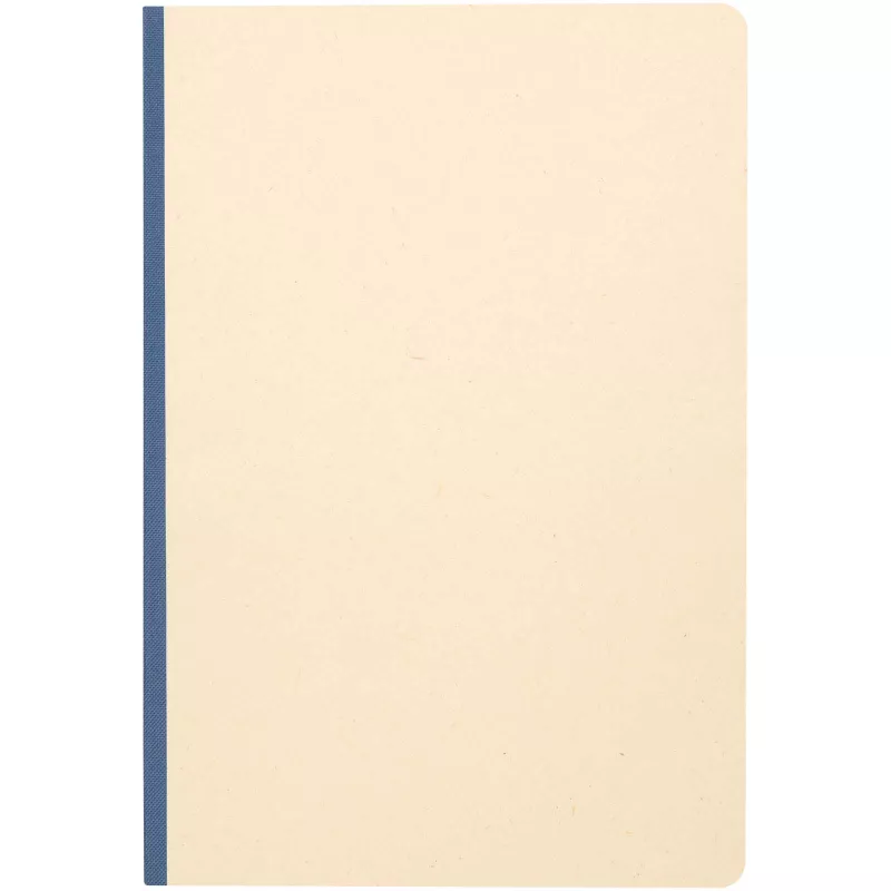 Liliana notatnik A5 z trzciny cukrowej z miękką okładką z RPET - Błękit oceanu (10612552)