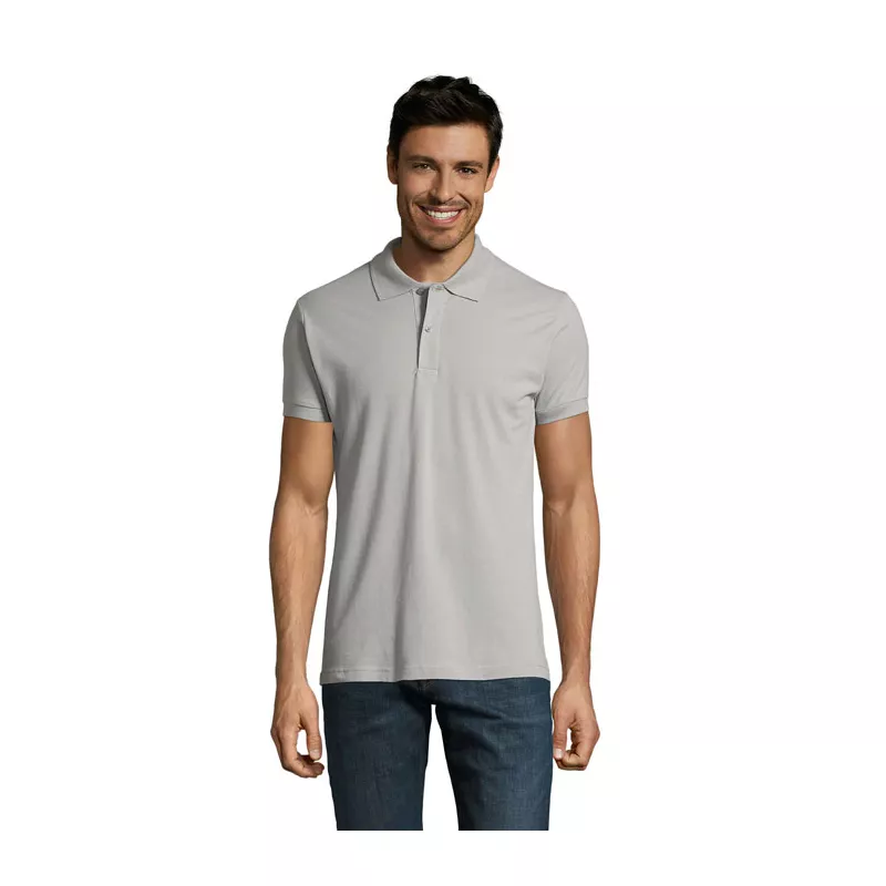 Koszulka polo męska piqué 180 g/m² Sol's PERFECT MEN - Pure Grey (S11346-PG)