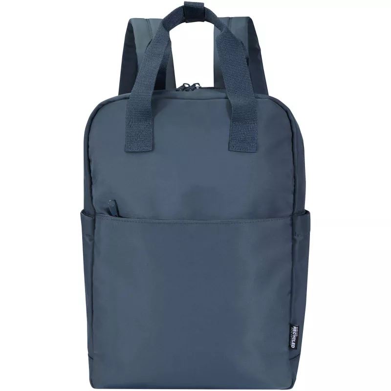 Trip Aware™, plecak na laptopa 14 cali wykonany z materiałów z recyklingu, 9 l - Hale Blue (12076255)