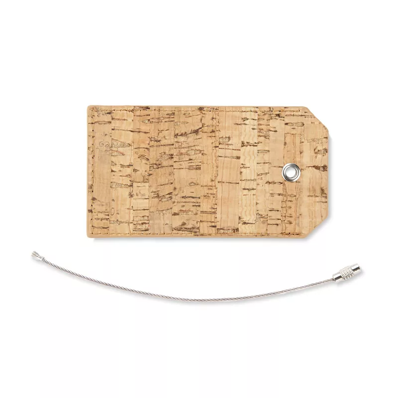 Identyfikator do walizek LATIDO - brązowy (20803-17)