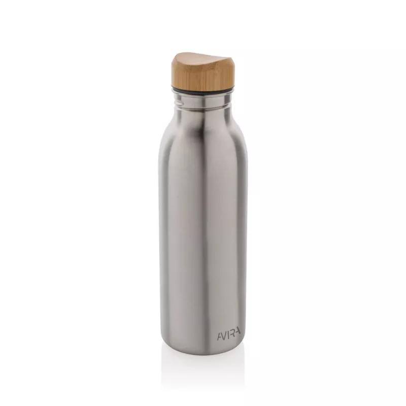 Butelka sportowa 600 ml Avira Alcor, stal nierdzewna z recyklingu - srebrny (P438.062)