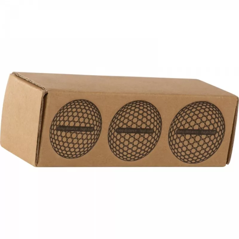 Zestaw piłek do gry w golfa 3 szt. IDA - biały (5127906)