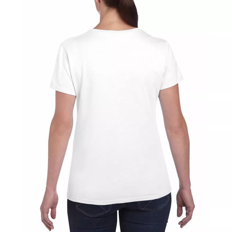Koszulka bawełniana 180 g/m² Gildan Heavy Cotton™ - DAMSKA - White  (5000L-WHITE)
