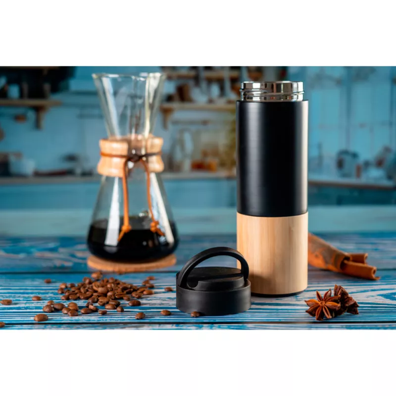 Butelka termiczna ANAHEIM 500 ml - czarny (317903)