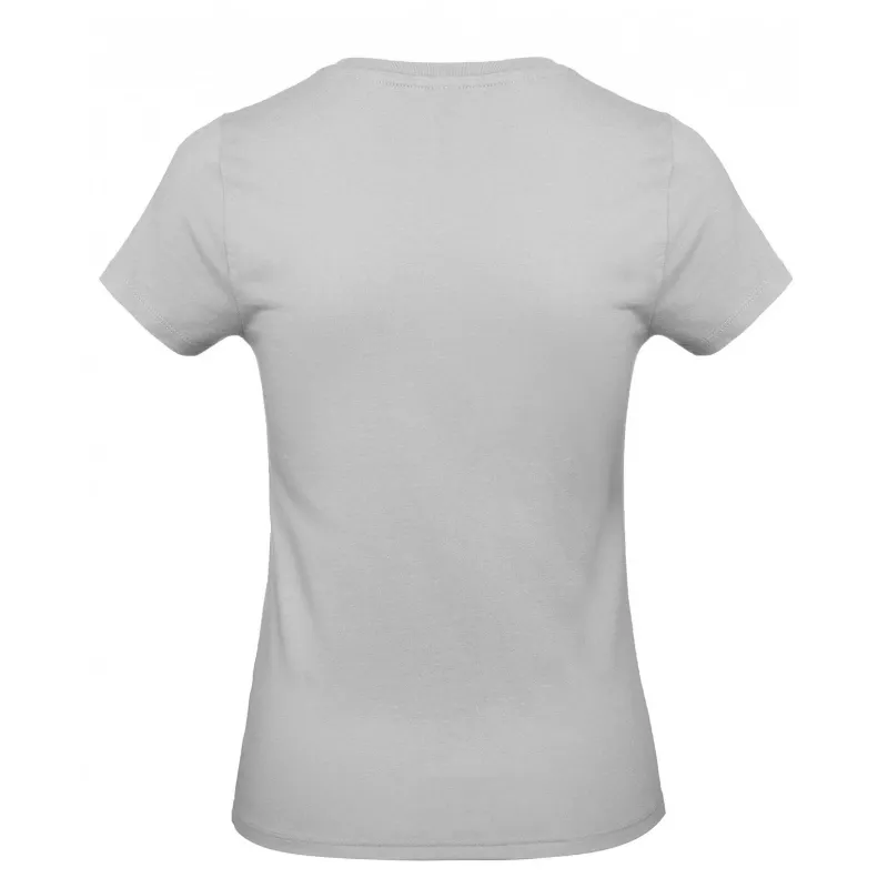Damska koszulka reklamowa 185 g/m² B&C #E190 / WOMEN - Pacific Grey (874) (TW04T/E190-PACIFIC GREY)