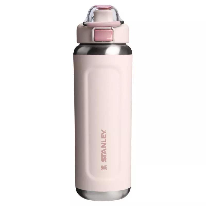 Termoizolowany bidon na wodę Stanley Classic Wellspring 710 ml wykonany z recyklingowanej stali nierdzewnej - Różowe złoto (10098040)