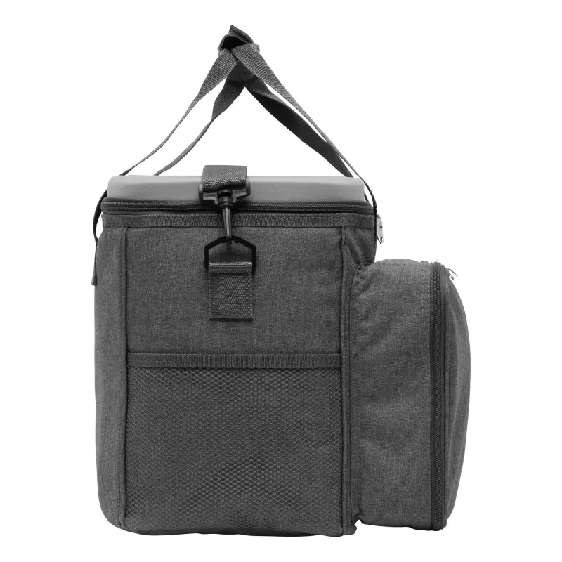 Torba piknikowa dla 4 osób - czarny, szary (56-0604081)