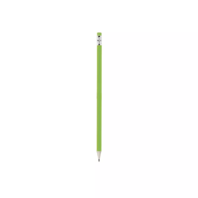 Ołówek reklamowy z gumką - Jasno zielony (IP29008443)