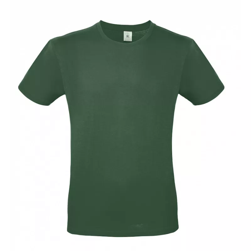 Koszulka reklamowa 145 g/m² B&C #E150 - Bottle Green (540) (TU01T/E150-BOTTLE GREEN)