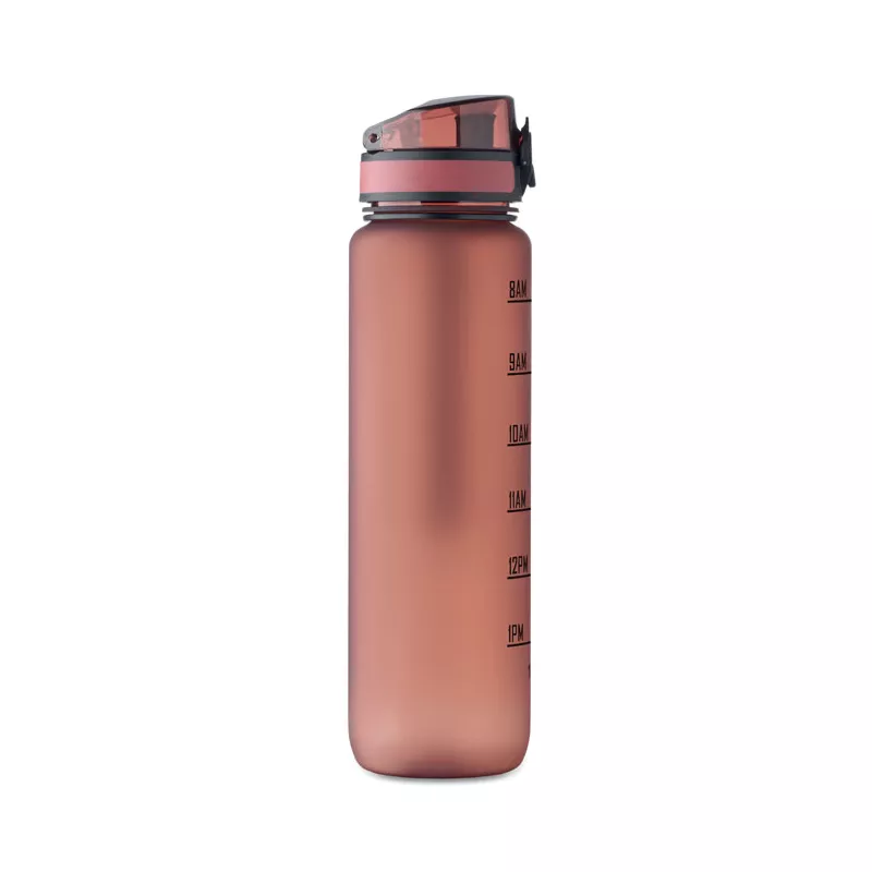 Butelka sportowa RPET 1000 ml ISFORDEN MARK - Burgund (MO2672-02)