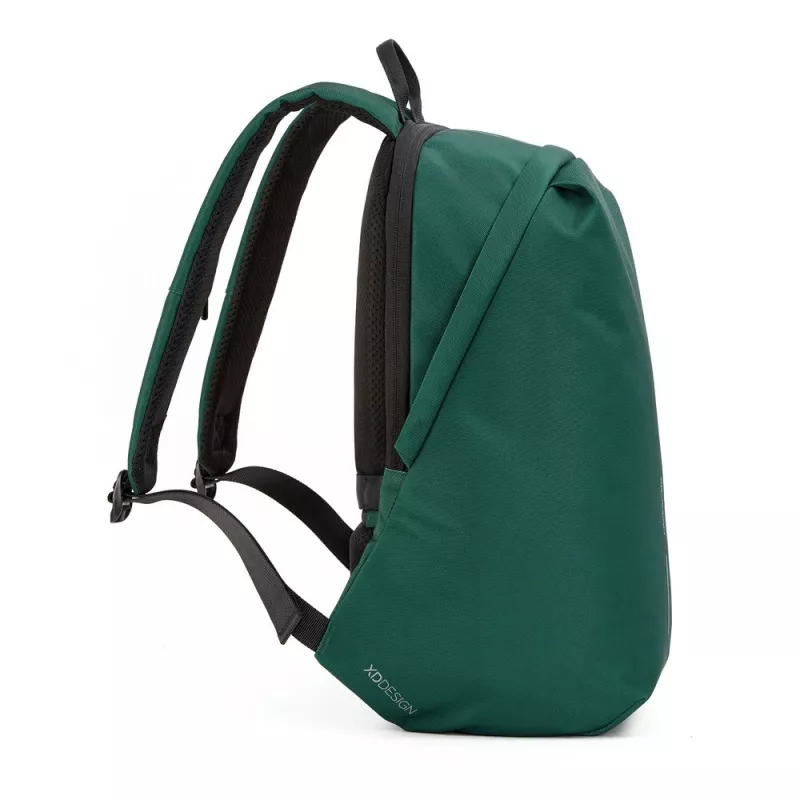 Bobby Soft plecak chroniący przed kieszonkowcami - green (P705.997)