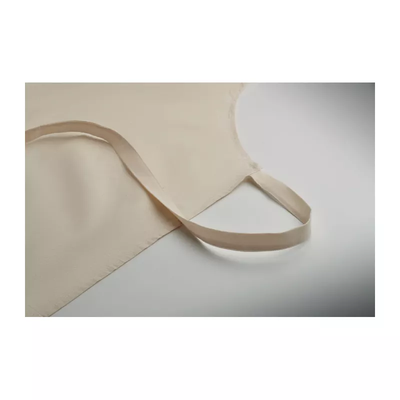 Fartuch z bawełny z recyklingu 180 g/m² SOUS - Bezowy (MO2570-13)