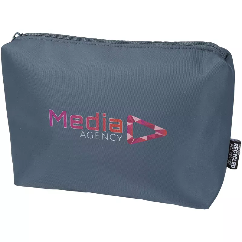 Trip Aware™, kosmetyczka podróżna wykonana z materiałów z recyklingu, 2 l - Hale Blue (12076755)