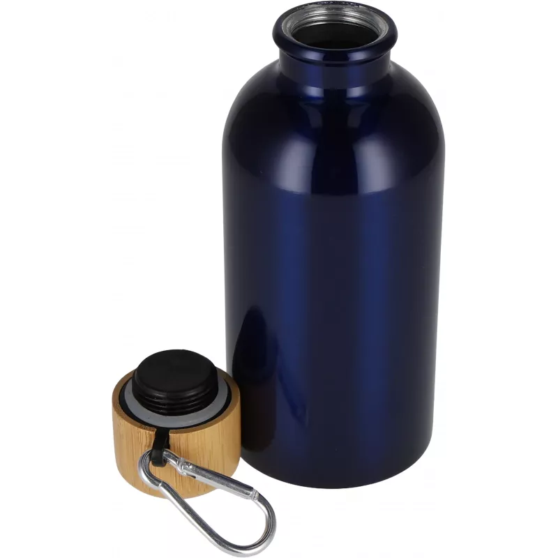 Butelka metalowa 400 ml MARILYN - granatowy (8497244)