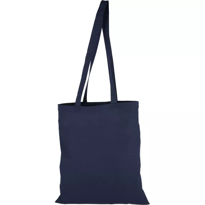 Torba bawełniana z długimi uszami 140 g/m2 COPENHAGEN - granatowy (088044)